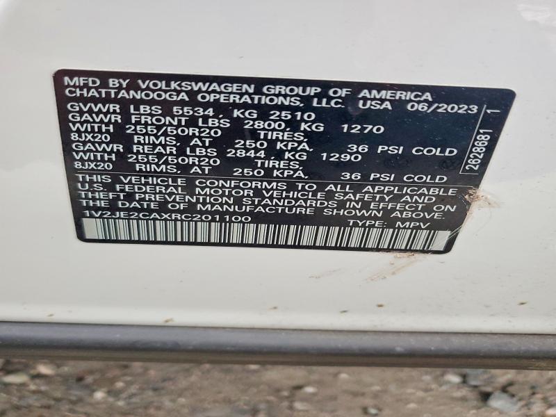 2024 Volkswagen Atlas Cross Sport se