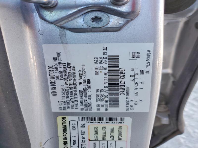 2017 Ford Fusion se Hybrid