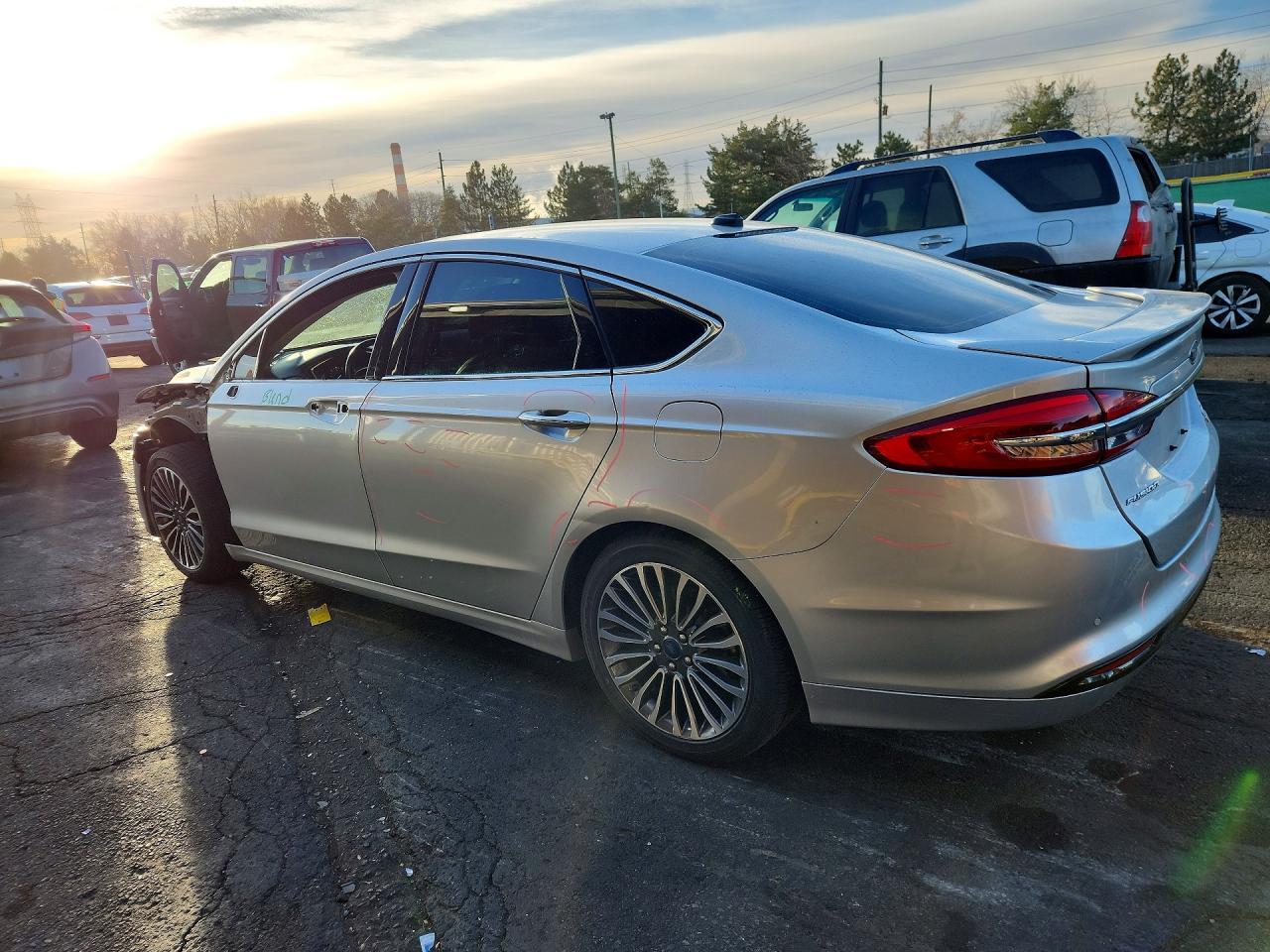 2017 Ford Fusion Titanium hev