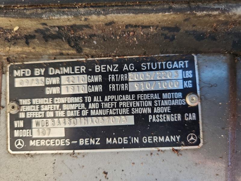 1987 Mercedes-Benz 560 sl