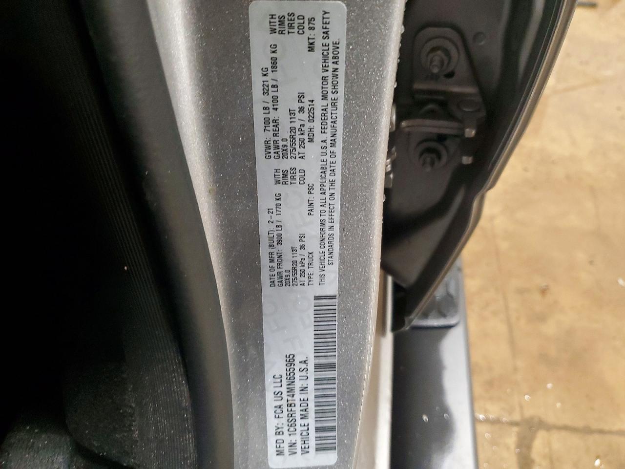 2021 Dodge RAM 1500 BIG Horn