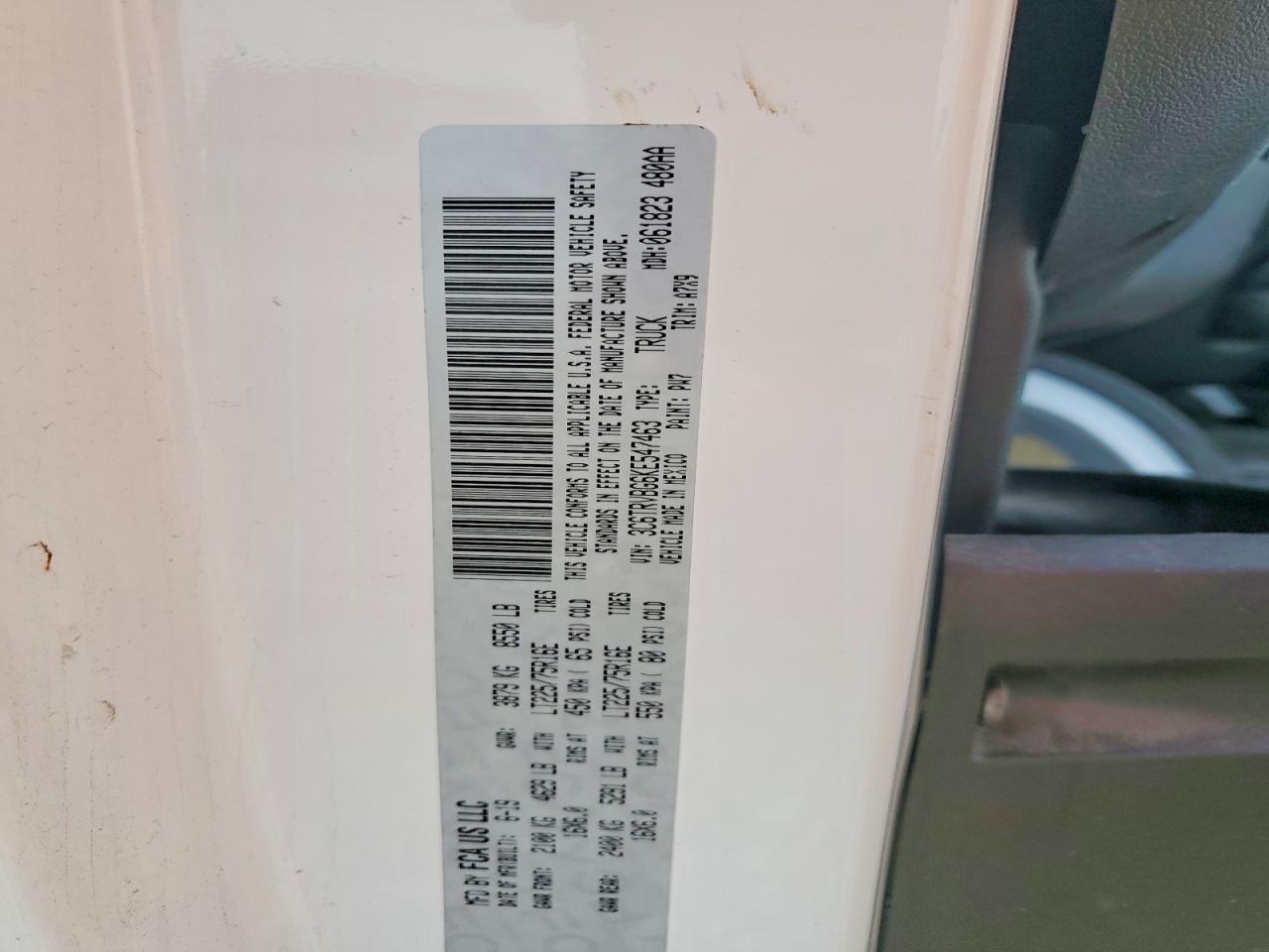 2019 Dodge RAM Promaster 1500 1500 High