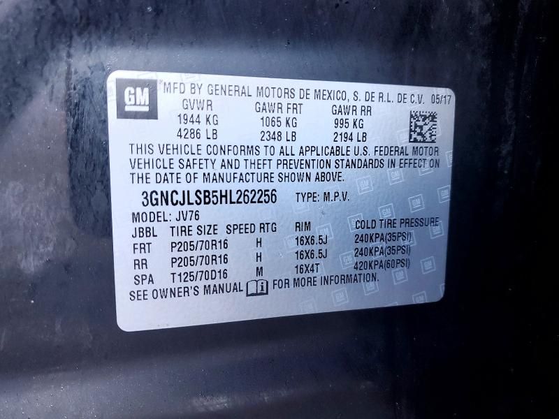 2017 Chevrolet Trax 1LT