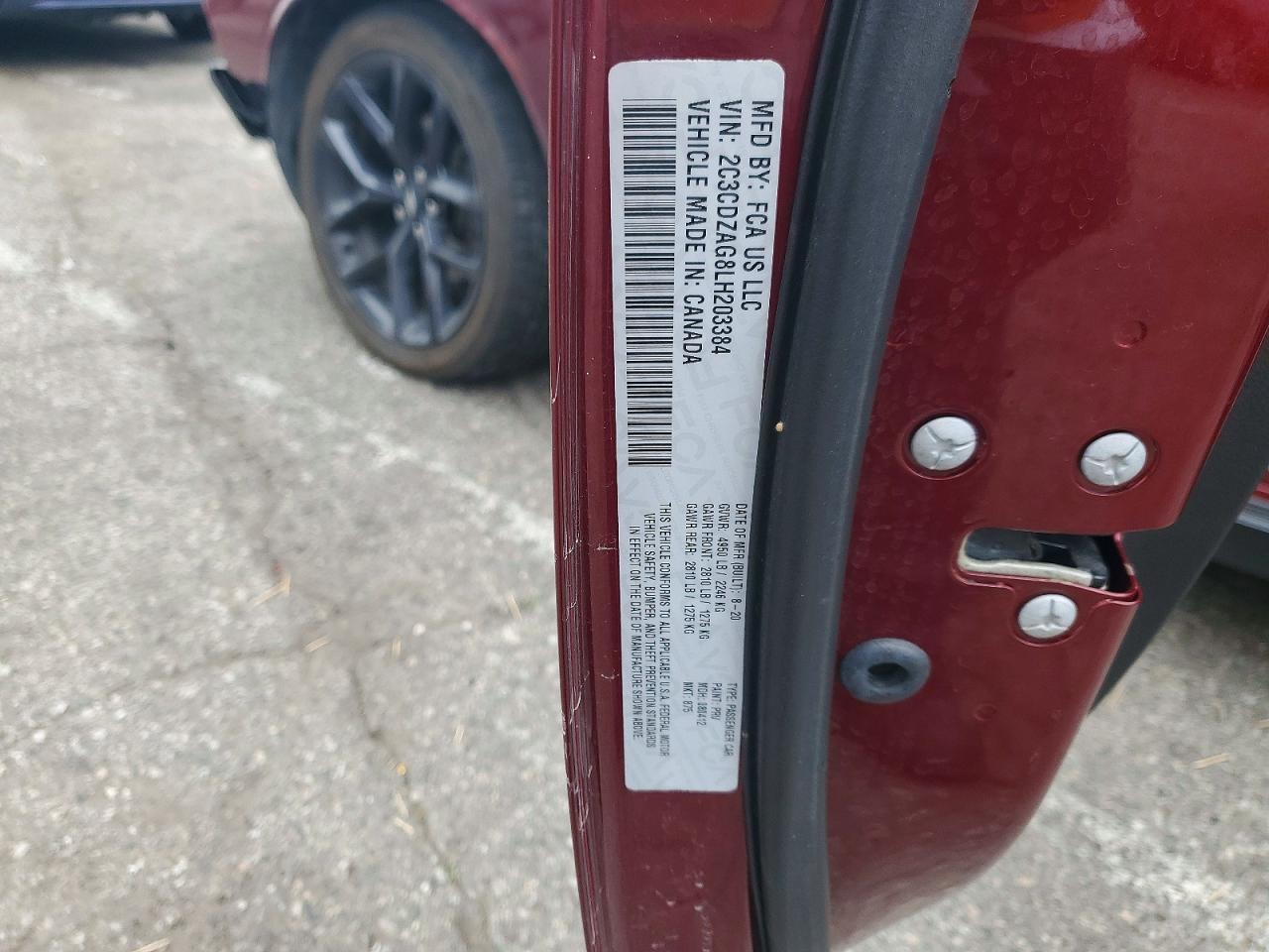 2020 Dodge Challenger sxt