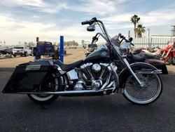 Salvage motorcycles for sale at Sun Valley, CA auction: 2006 Harley-Davidson Flstni