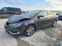 Chrysler salvage cars for sale: 2015 Chrysler 200 Limited