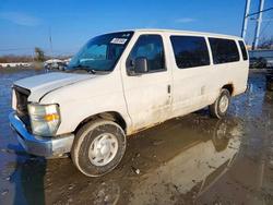 Salvage trucks for sale at Windsor, NJ auction: 2010 Ford Econoline E350 Super Duty Wagon