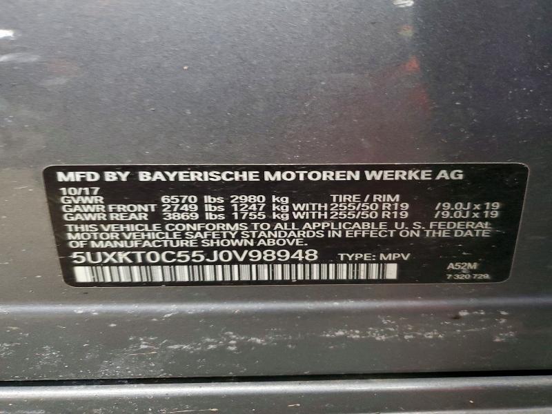 2018 BMW X5 Xdrive4
