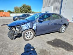 2017 Toyota Corolla le eco en venta en Apopka, FL