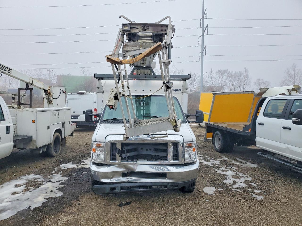 2019 Ford E450 Cable Placer Bucket Truck
