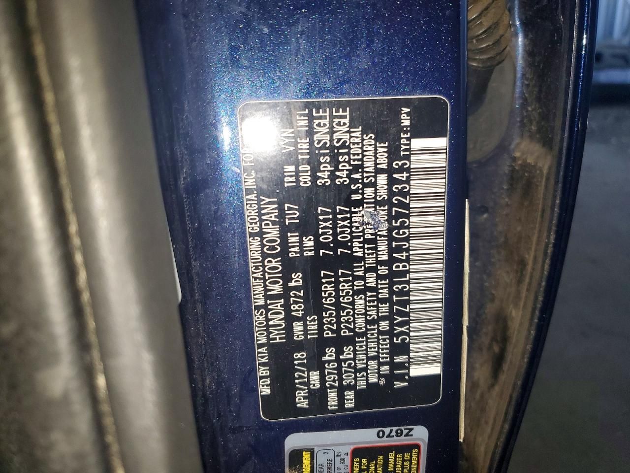 2018 Hyundai Santa fe Sport