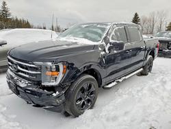 Ford salvage cars for sale: 2022 Ford F150 Supercrew