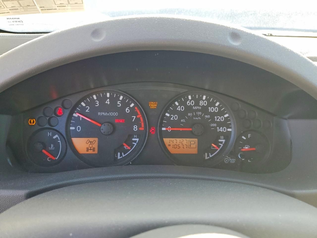 2008 Nissan Frontier Crew cab le