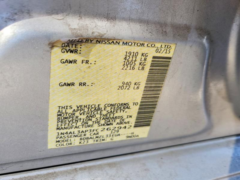 2015 Nissan Altima 2.5