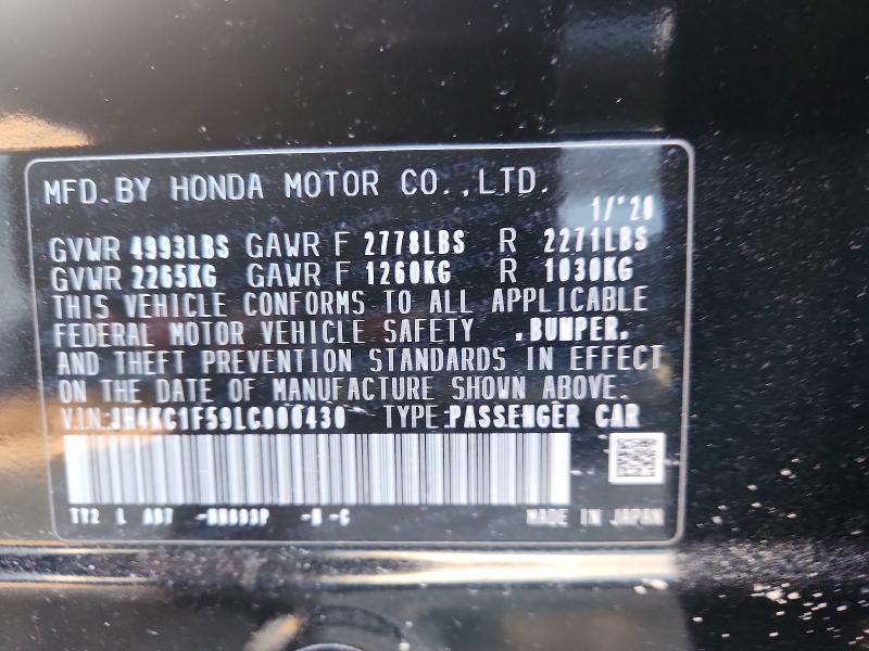 2020 Acura RLX