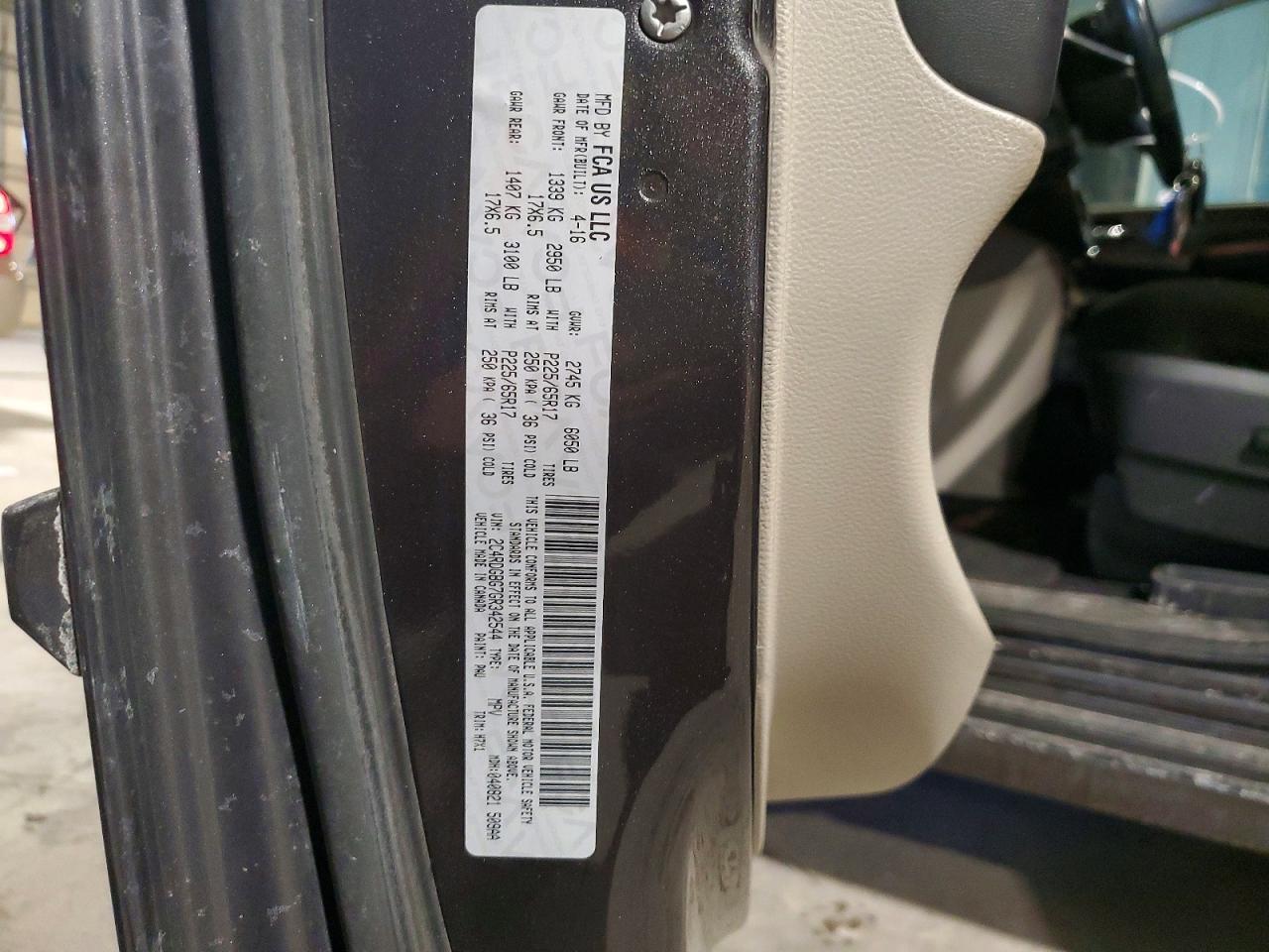 2016 Dodge Grand Caravan se