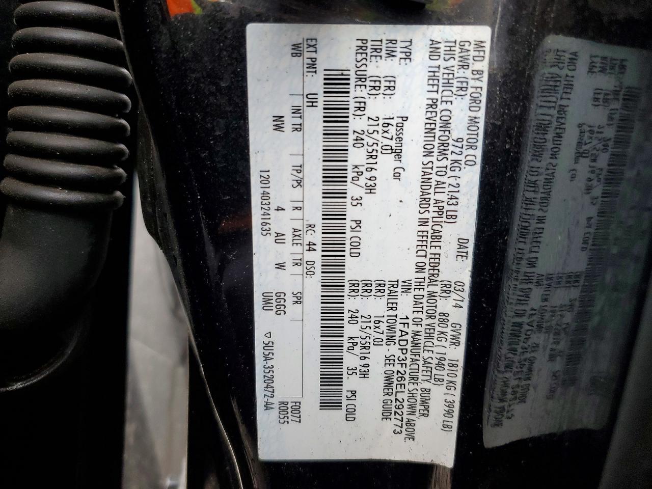 2014 Ford Focus se