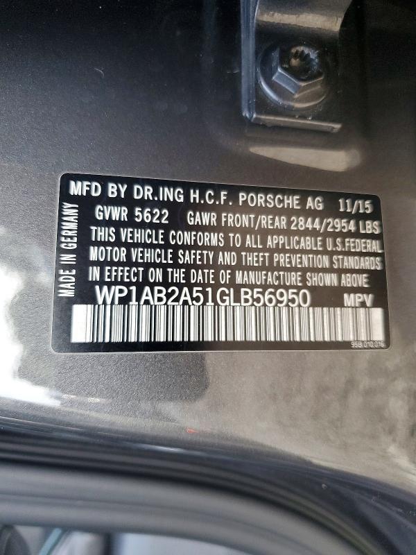 2016 Porsche Macan s