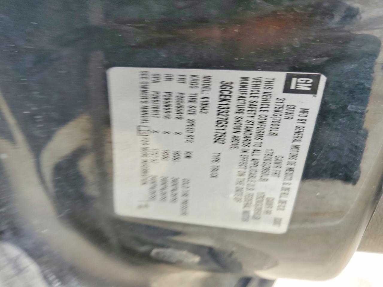 2007 Chevrolet Silverado K1500 Crew Cab