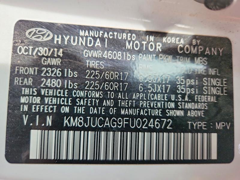 2015 Hyundai Tucson se