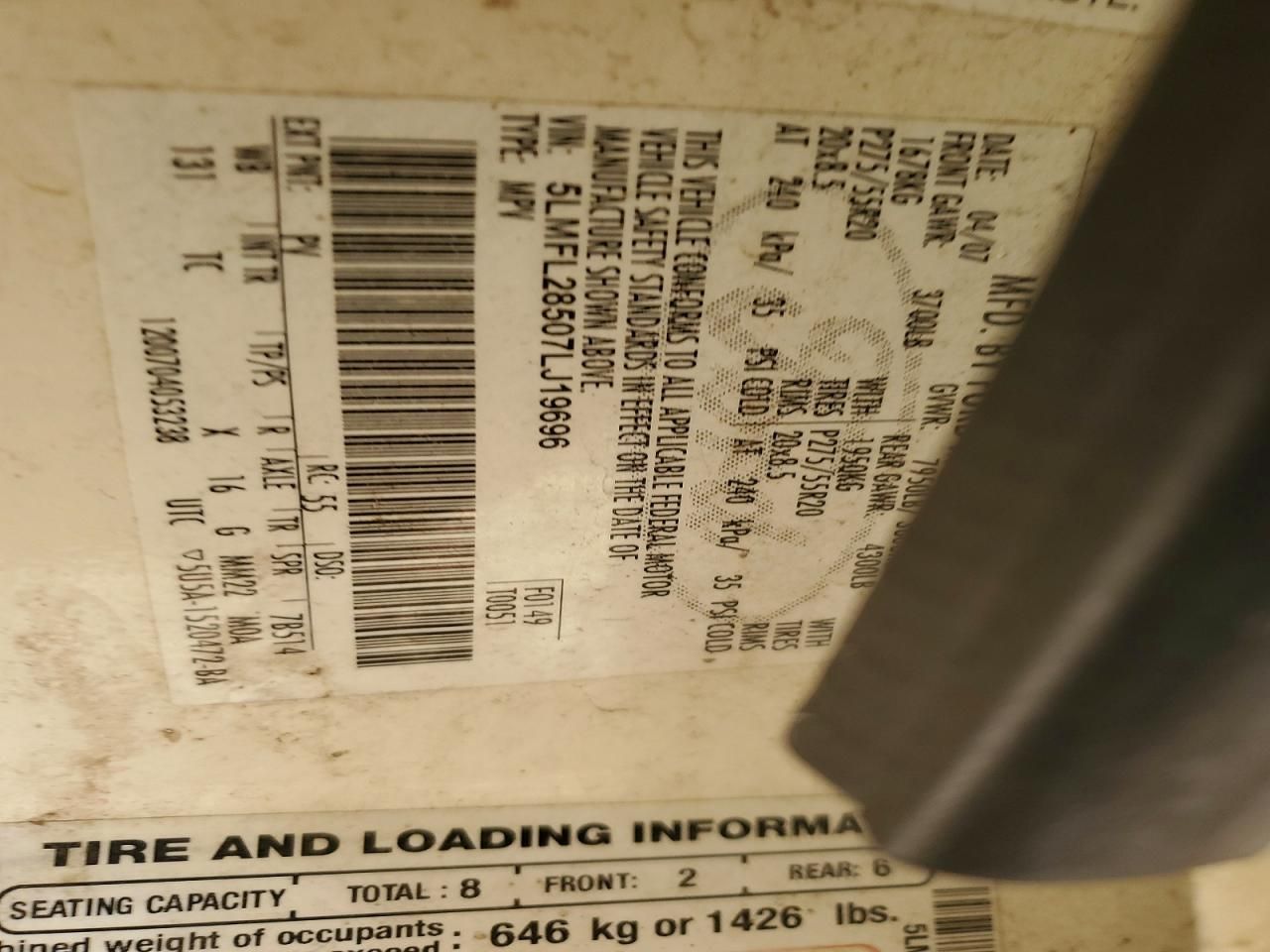 2007 Lincoln Navigator l