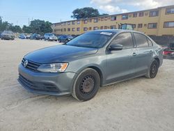 Volkswagen salvage cars for sale: 2015 Volkswagen Jetta Base