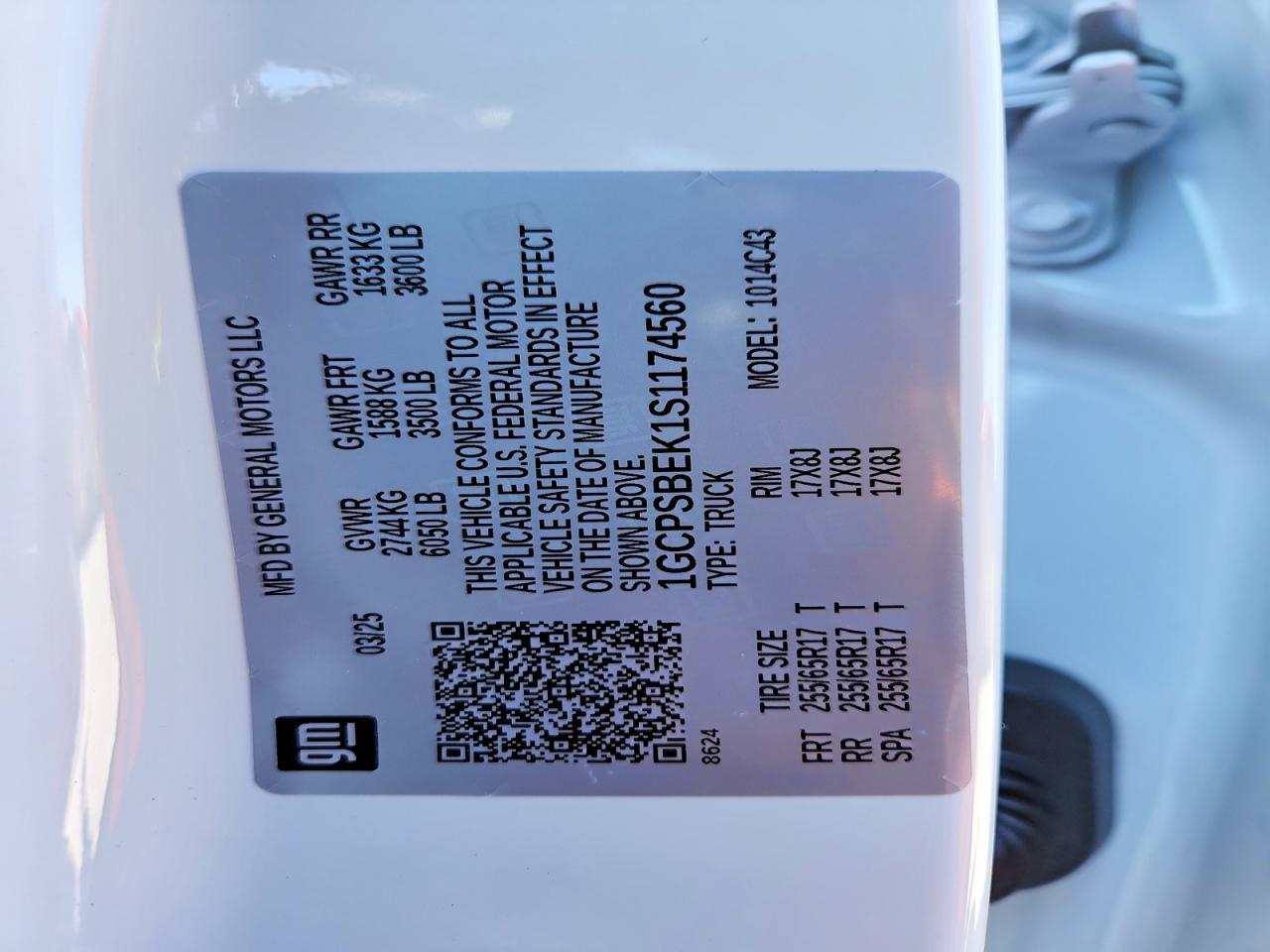 2025 Chevrolet Colorado