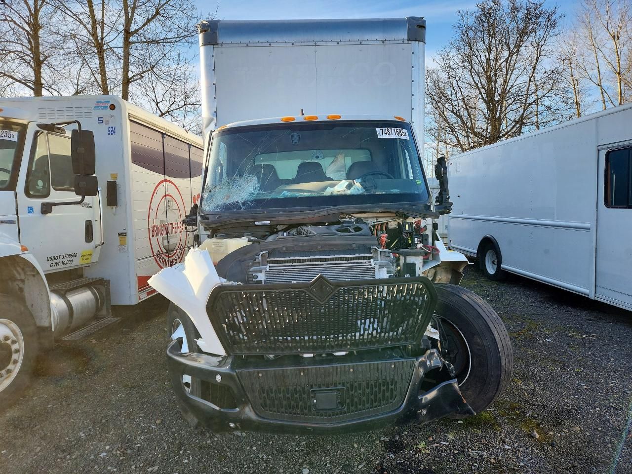 2023 International MV607 BOX Truck