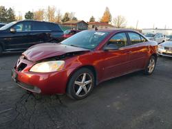 Pontiac salvage cars for sale: 2008 Pontiac G6 Base
