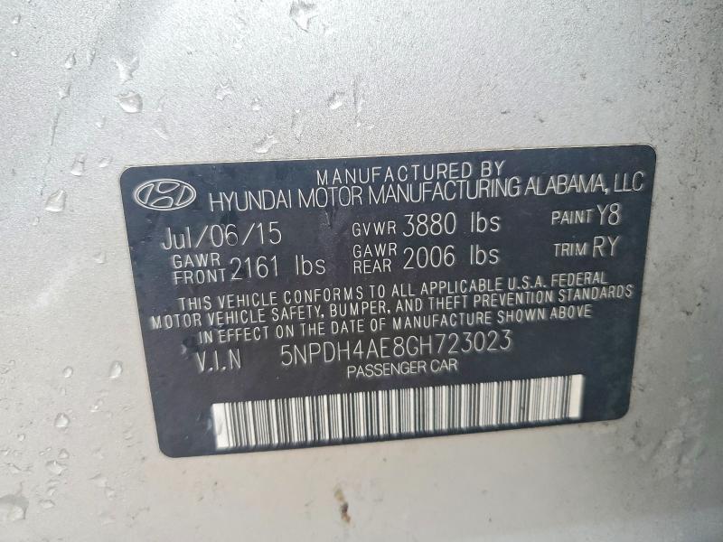 2016 Hyundai Elantra se