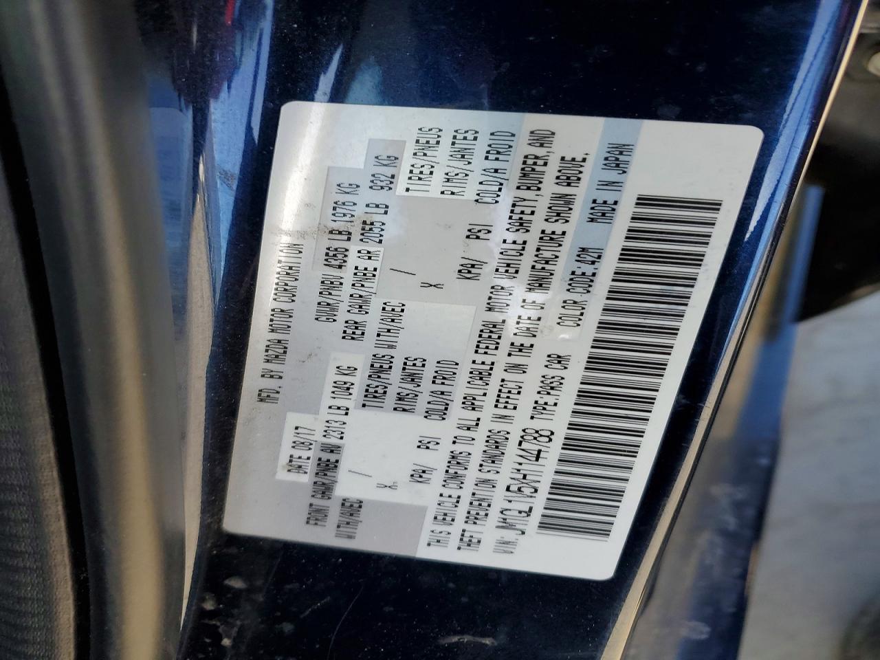 2017 Mazda 6 Touring