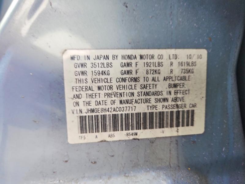 2010 Honda Fit Sport