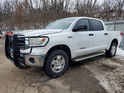 Salvage trucks for sale at West Mifflin, PA auction: 2012 Toyota Tundra Crewmax SR5