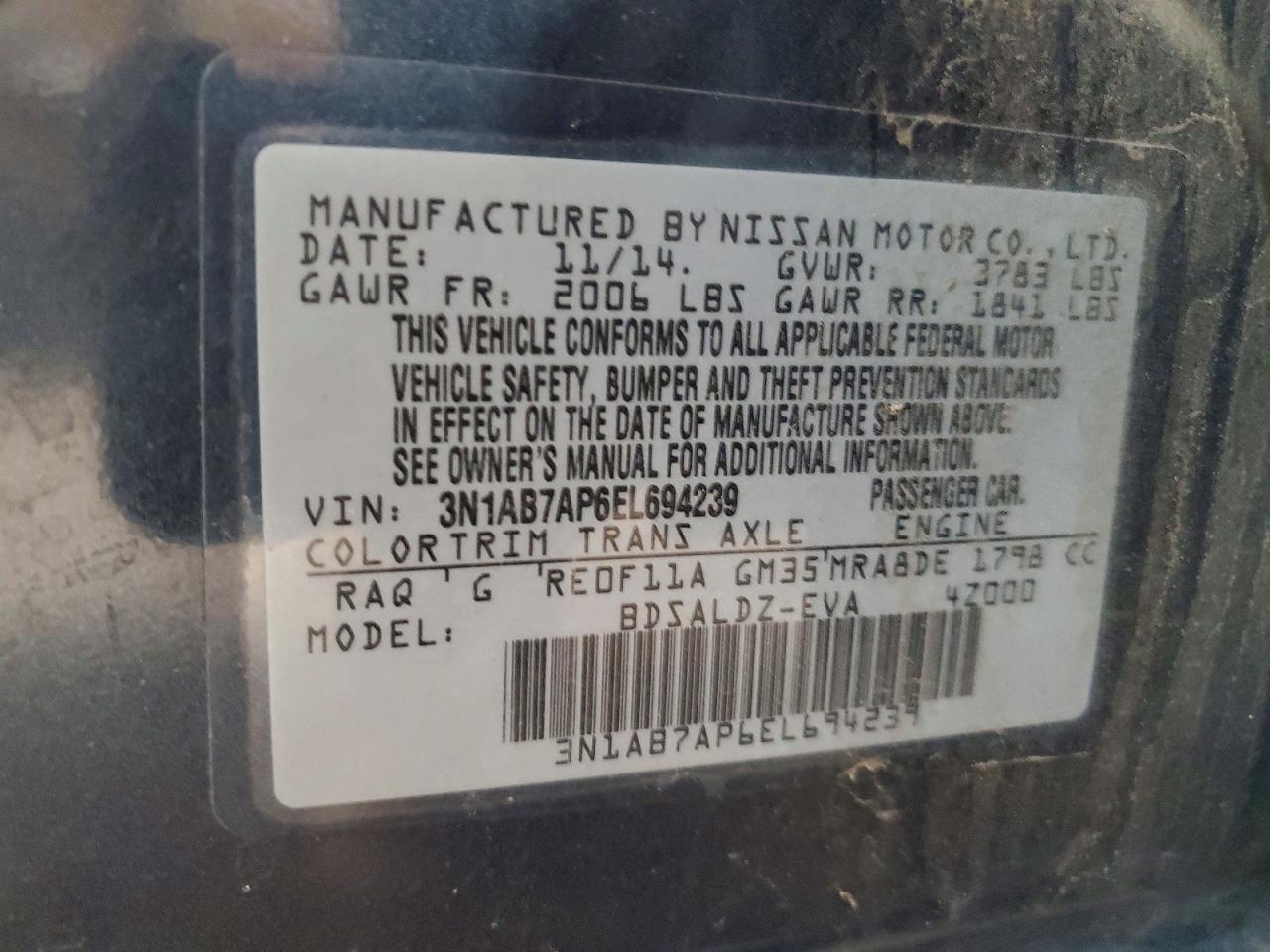 2014 Nissan Sentra
