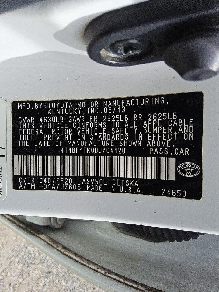 2013 Toyota Camry se