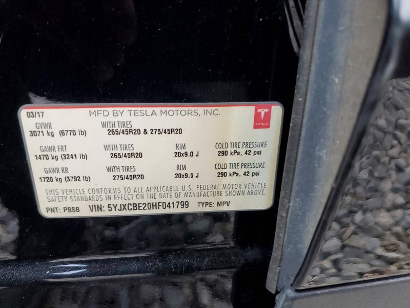 2017 Tesla Model x