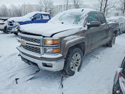 Salvage cars for sale from Copart Central Square, NY: 2015 Chevrolet Silverado K1500 LT