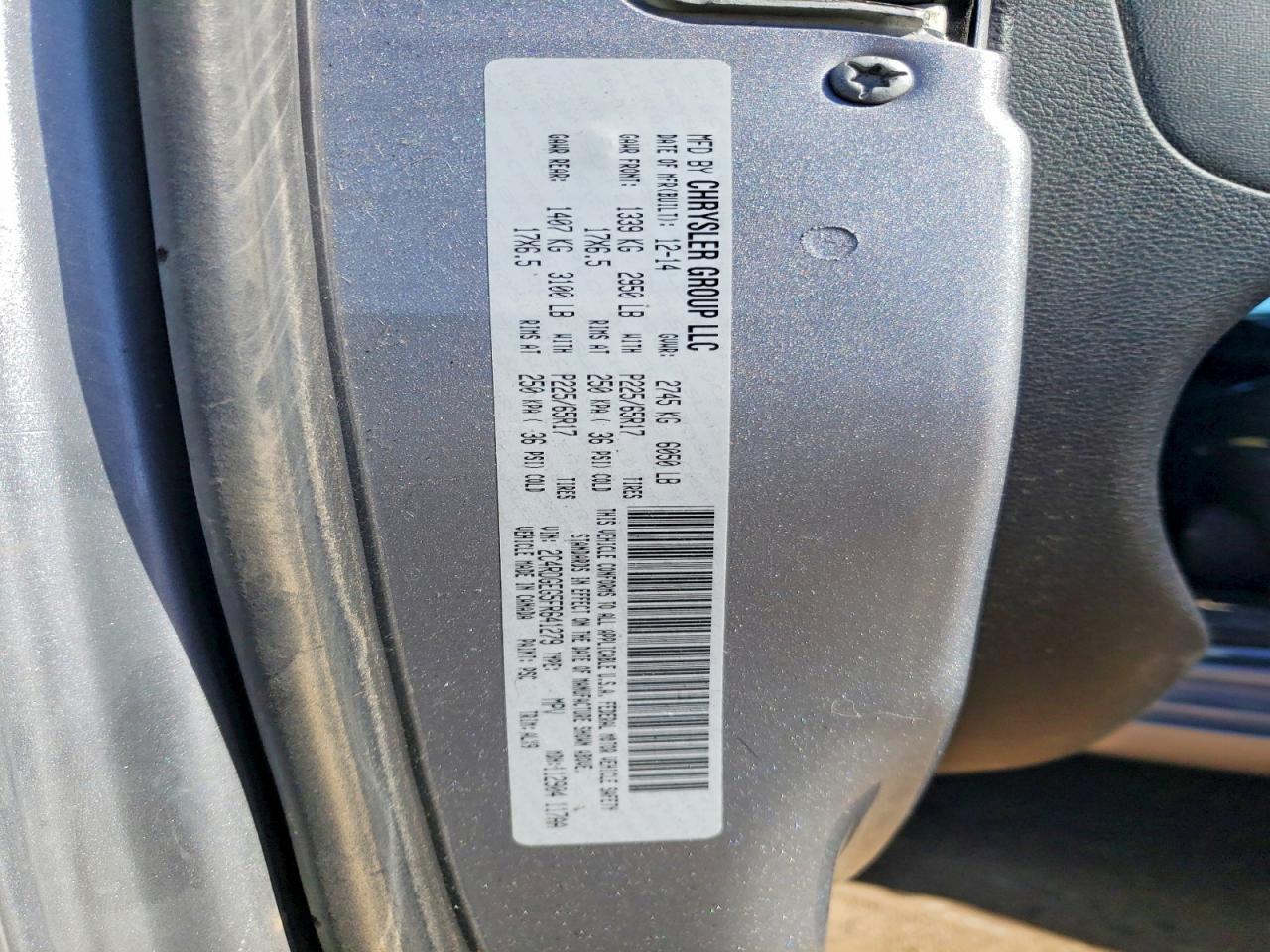 2015 Dodge Grand Caravan R/T