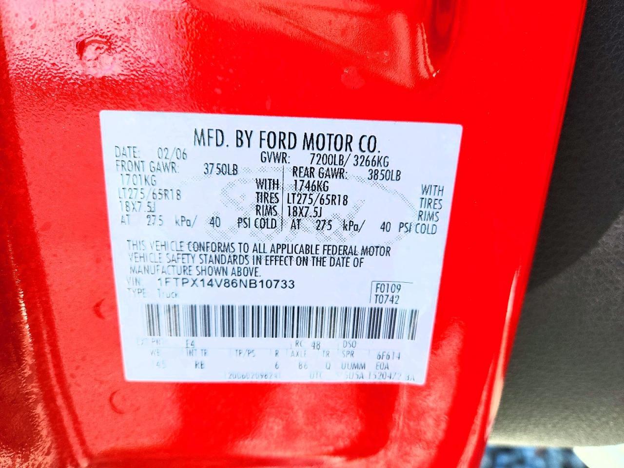 2006 Ford F150