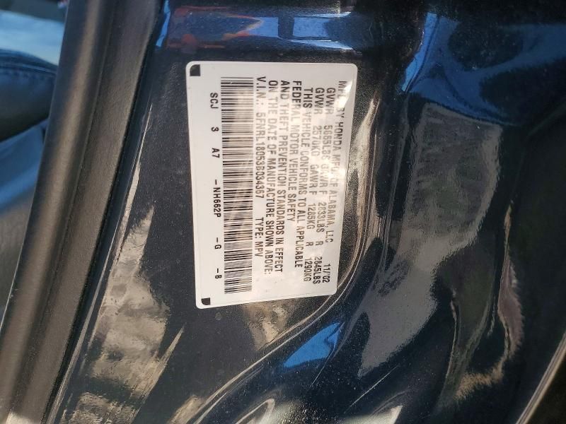 2003 Honda Odyssey exl