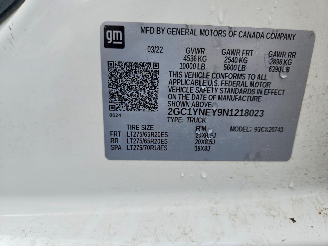 2022 Chevrolet Silverado K2500 Heavy Duty LT