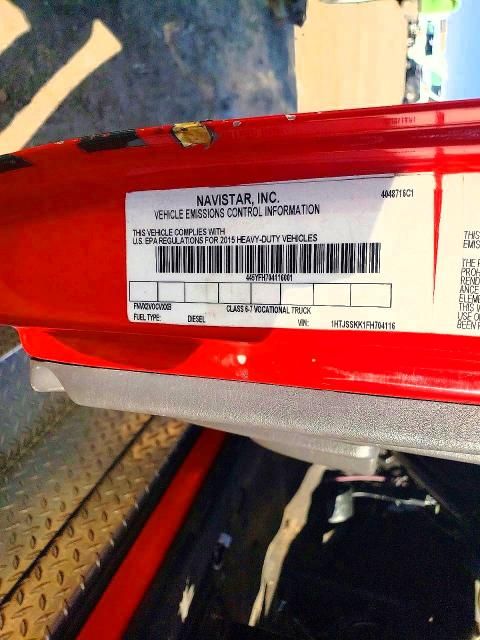 2015 International 2000 International TA005 Truck Cab AND Chassis