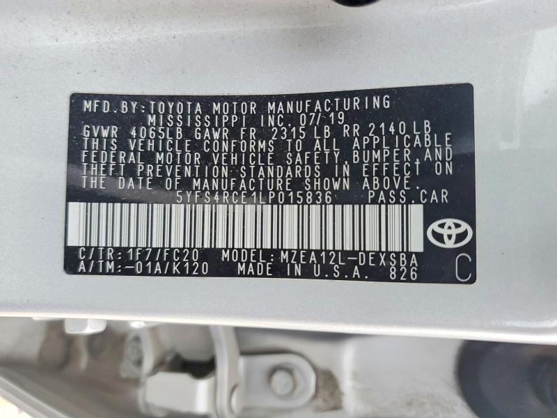 2020 Toyota Corolla se