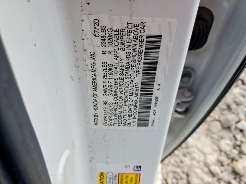 2020 Honda Accord Hybrid exl