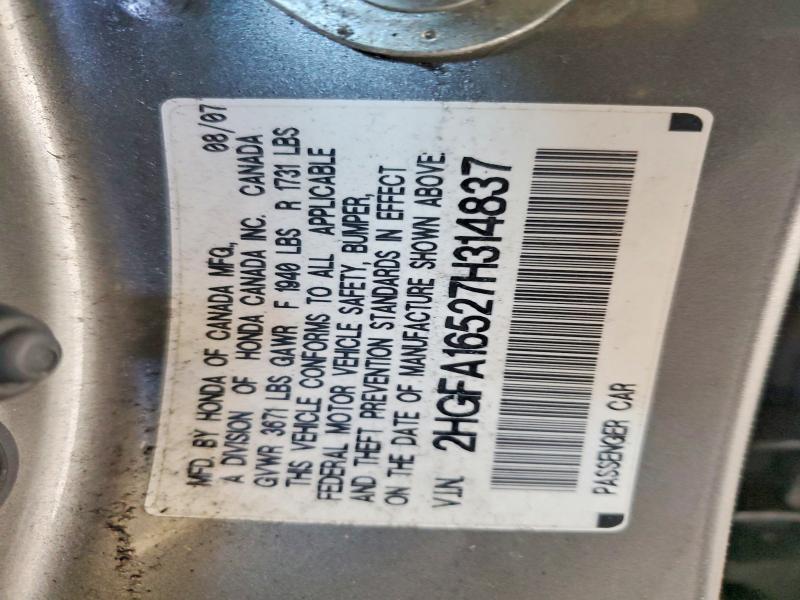2007 Honda Civic lx