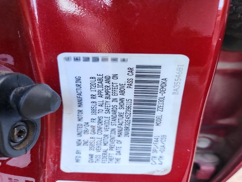 2005 Toyota Corolla ce