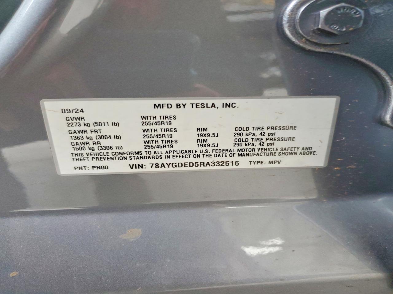 2024 Tesla Model y