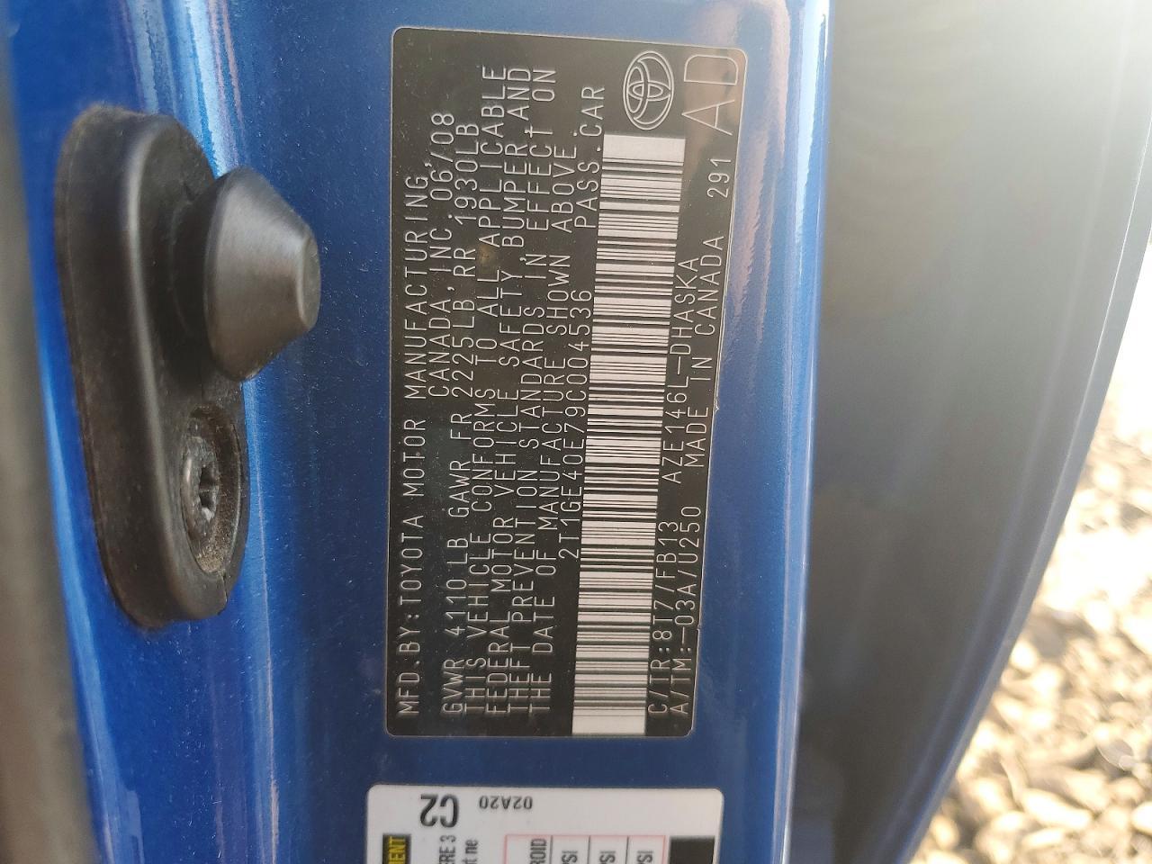 2009 Toyota Matrix xrs