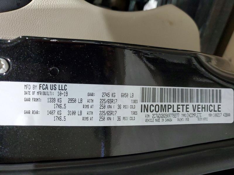 2019 Dodge Grand Caravan se