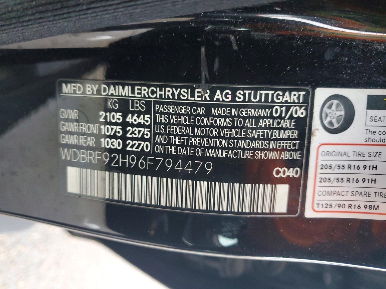 2006 Mercedes-Benz 280-class